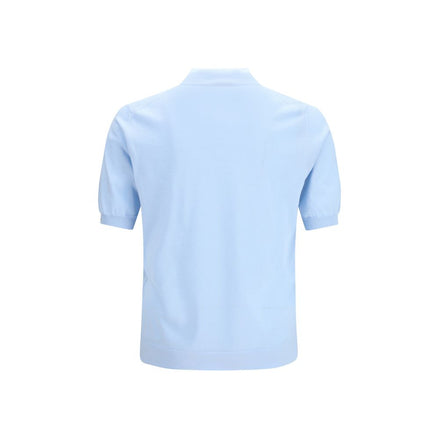 Prada Tricou Albastru din Bumbac