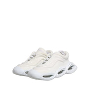 Sneakers Dolce & Gabbana albe slip on joase Wave