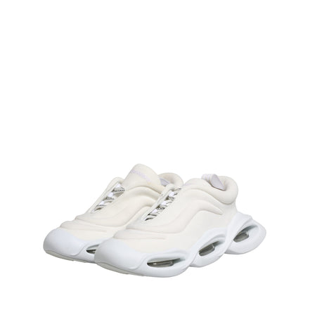 Sneakers Dolce & Gabbana albe slip on joase Wave