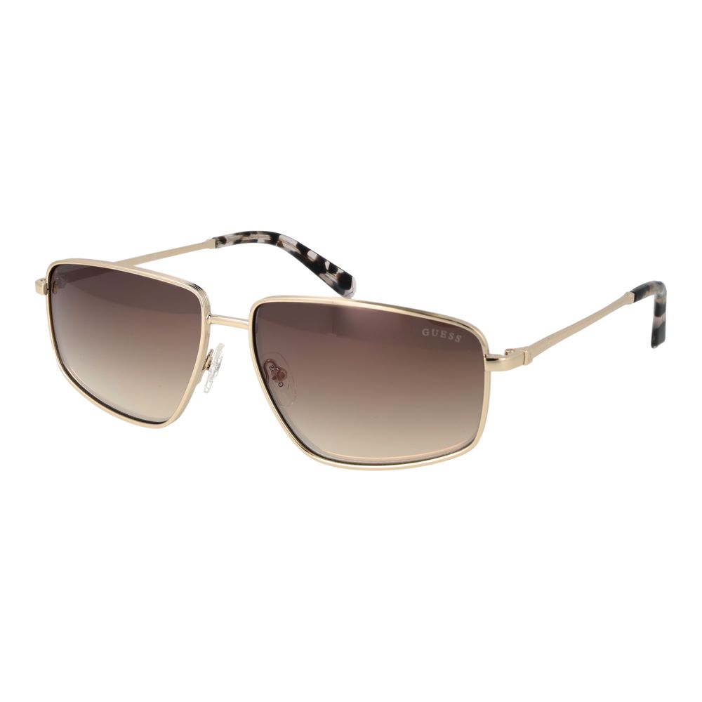 Guess Ochelari de Soare Aurii din Metal