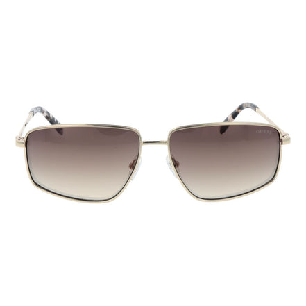 Guess Ochelari de Soare Aurii din Metal