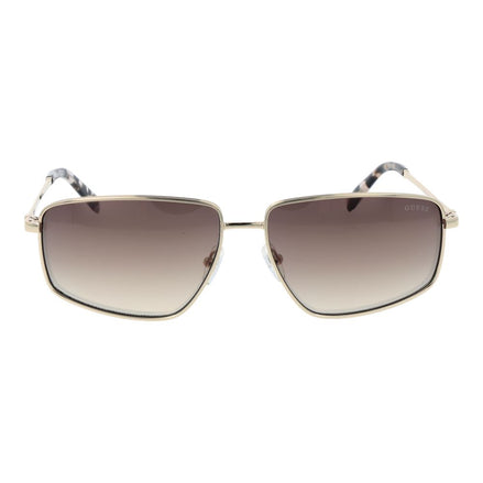 Guess Ochelari de Soare Aurii din Metal