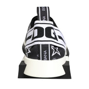 Dolce & Gabbana Black Stars Logo SORRENTO Sneakers
