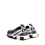 Dolce & Gabbana Black Stars Logo SORRENTO Sneakers