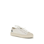 Vivienne Westwood White Fabric Low Top Sneakers