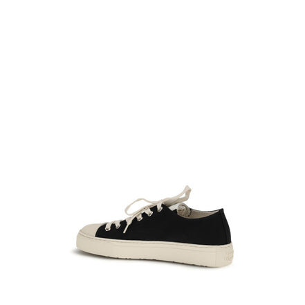 Sneakers low top Vivienne Westwood negri din material textil