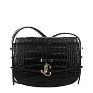Geantă crossbody Jimmy Choo din piele neagră