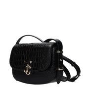 Geantă crossbody Jimmy Choo din piele neagră