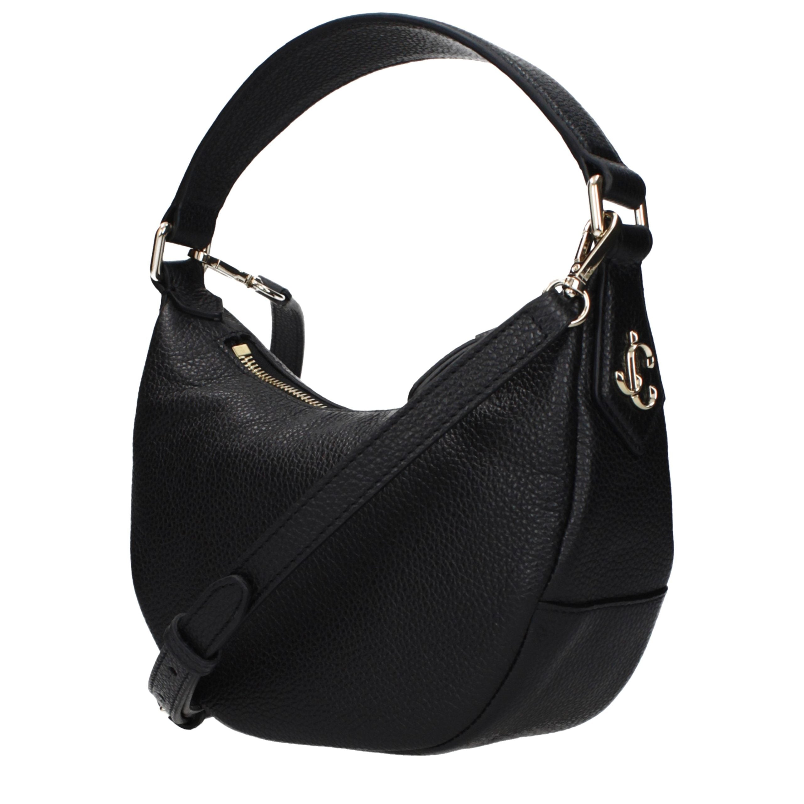 Geantă de mână Jimmy Choo din piele neagră