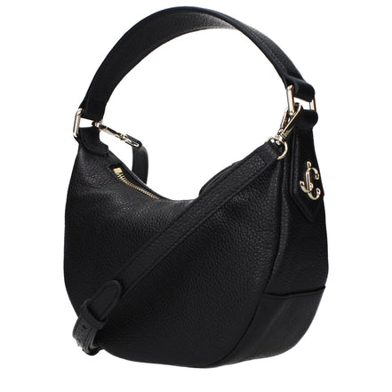 Geantă de mână Jimmy Choo din piele neagră