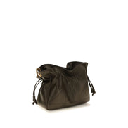 Saint Laurent Bicolor Leather Clutch Bag