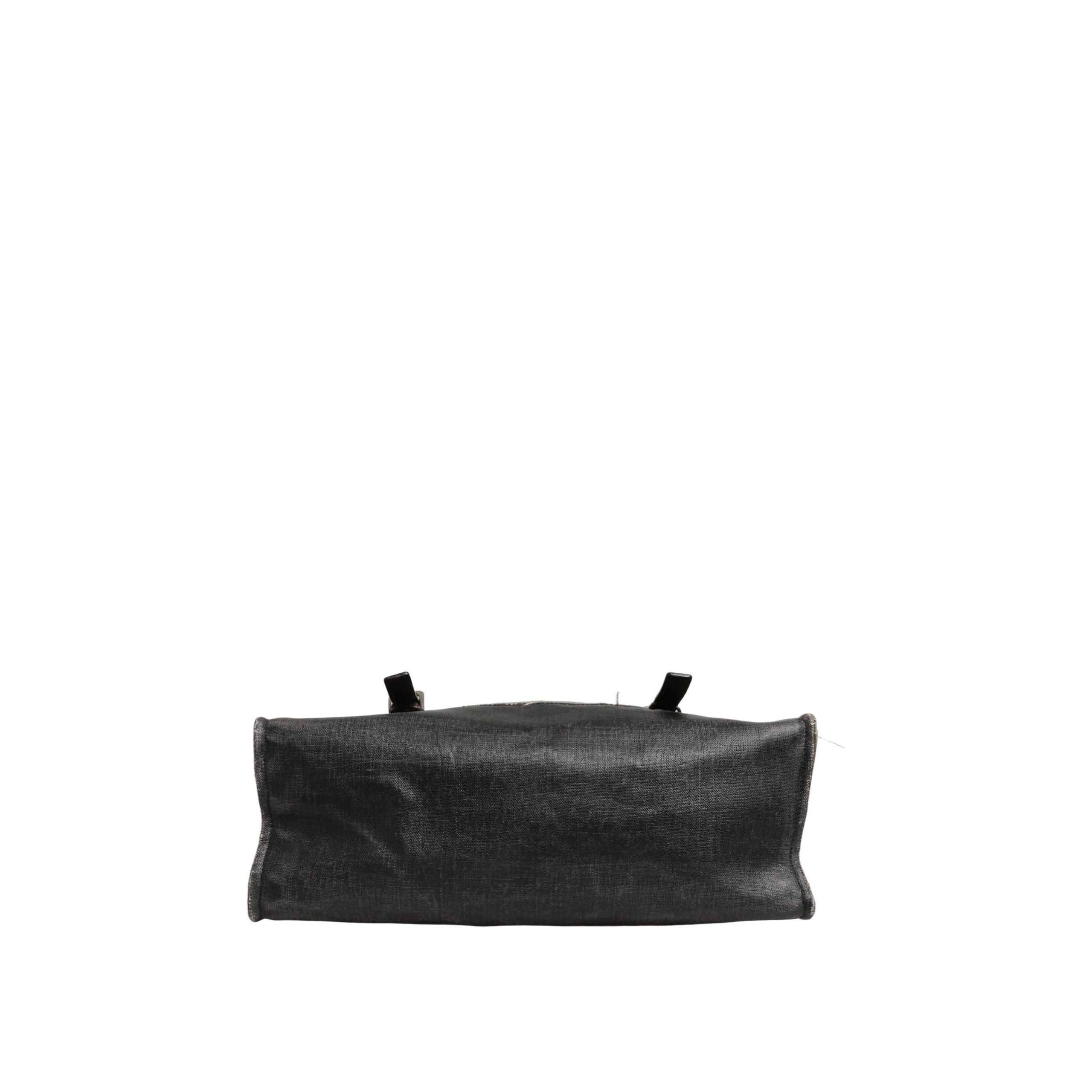 Dolce & Gabbana Military Green Two Tone Messenger Shoulder Bag