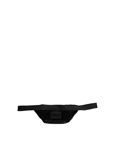 Dolce & Gabbana Black Waist Bag