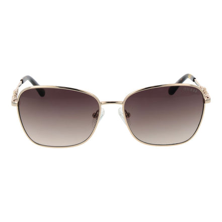 Guess Ochelari de Soare Aurii din Metal