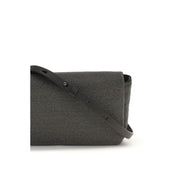 Brunello Cucinelli Geantă de Umăr Neagră din Piele
