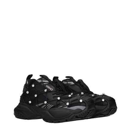 Versace Black Chunky Sneakers