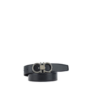 Ferragamo Curea Neagră din Piele
