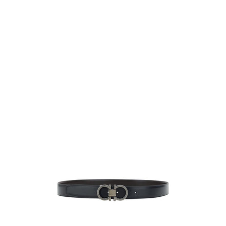 Ferragamo Curea Neagră din Piele