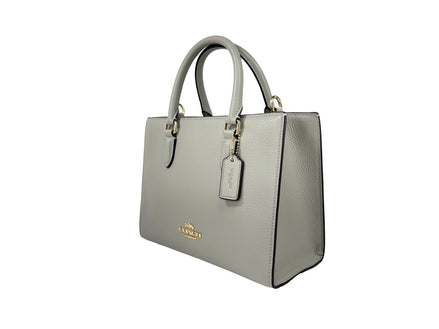 COACH Coach Maggie Small Leather Crossbody Tote Bag