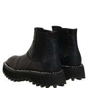 Dolce & Gabbana Chelsea Boots din Piele Neagră