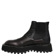 Dolce & Gabbana Chelsea Boots din Piele Neagră