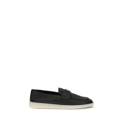 Prada Loafers Slip-On Negri din Piele de Vițel