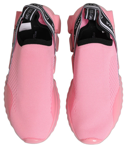 Adidași joși slip-on Dolce & Gabbana Pink Sorrento