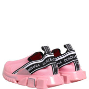 Adidași joși slip-on Dolce & Gabbana Pink Sorrento
