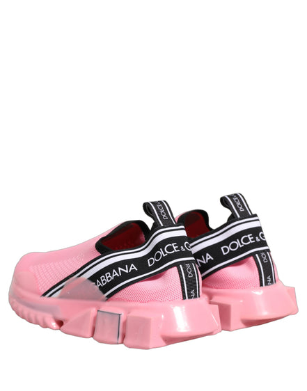 Adidași joși slip-on Dolce & Gabbana Pink Sorrento