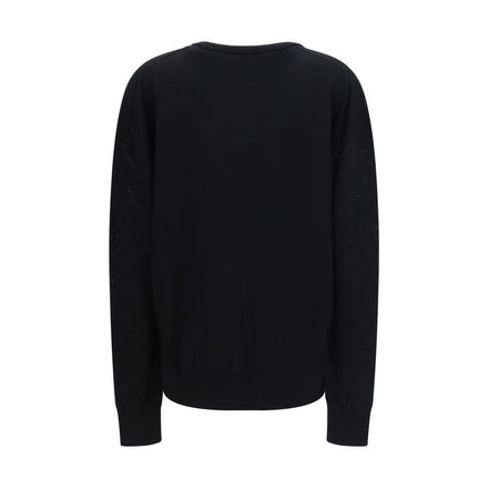 Balmain Pulover Negru din Lână