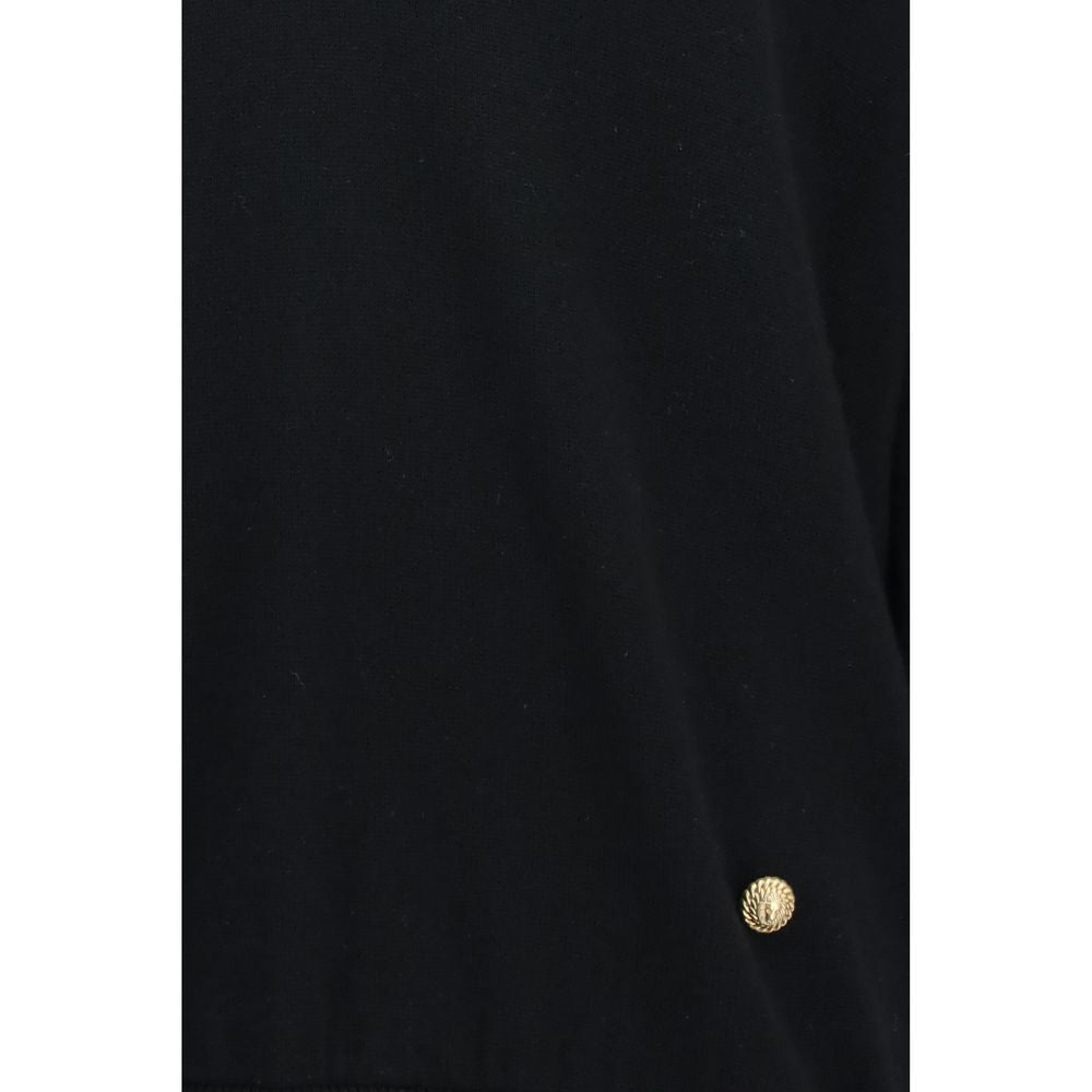 Balmain Pulover Negru din Lână