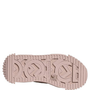 Sneakers joase Dolce & Gabbana NS1 din dantelă roz