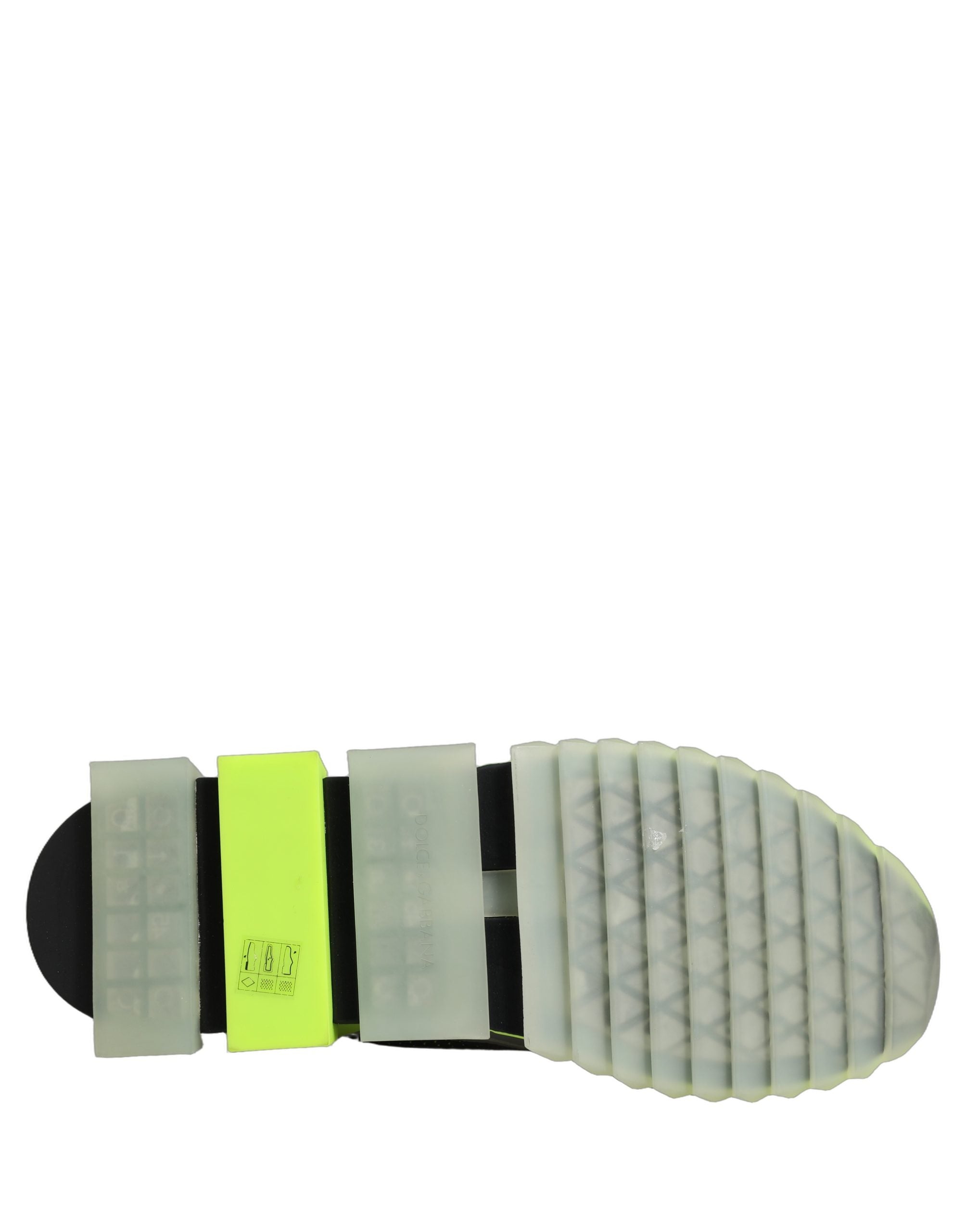Sneakers joase Dolce & Gabbana Sorrento negru verde