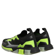 Sneakers joase Dolce & Gabbana Sorrento negru verde