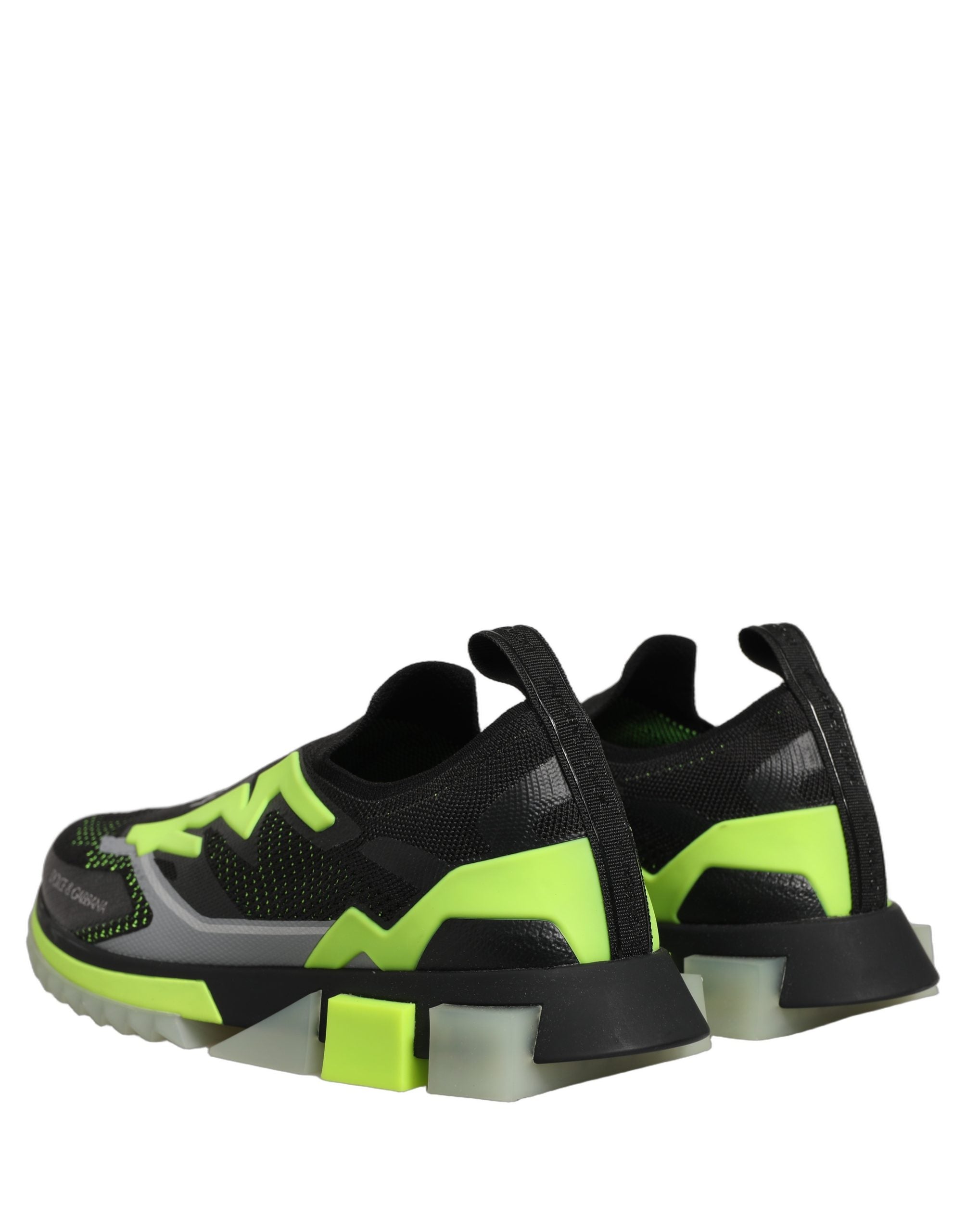 Sneakers joase Dolce & Gabbana Sorrento negru verde