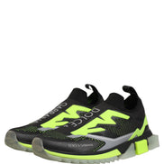 Sneakers joase Dolce & Gabbana Sorrento negru verde