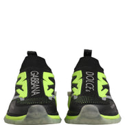 Sneakers joase Dolce & Gabbana Sorrento negru verde