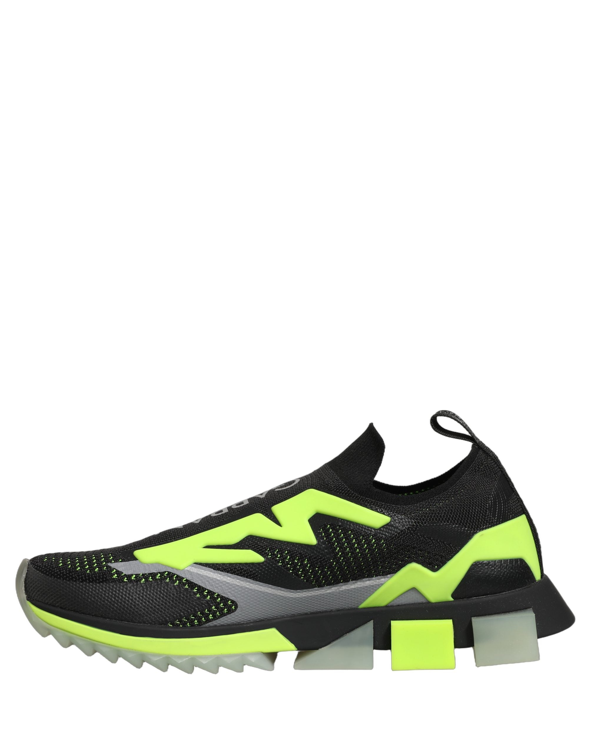 Sneakers joase Dolce & Gabbana Sorrento negru verde