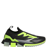Sneakers joase Dolce & Gabbana Sorrento negru verde