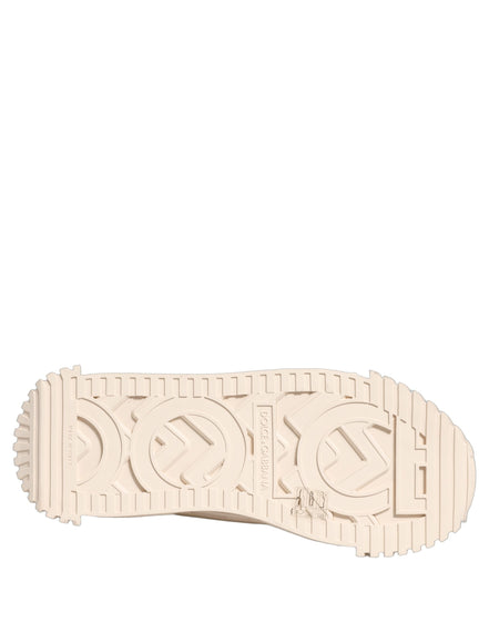 Adidași cu șireturi albe Dolce & Gabbana NS1 Low Top