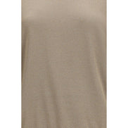 Brunello Cucinelli Tricou Bej din Caşmir