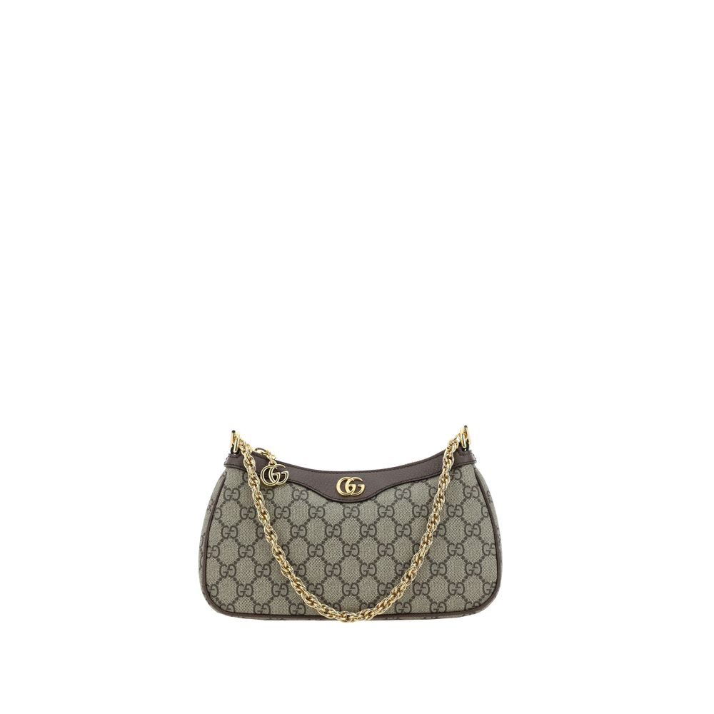 Gucci Geantă de Umăr Maro din Bumbac