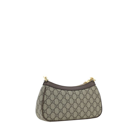 Gucci Geantă de Umăr Maro din Bumbac