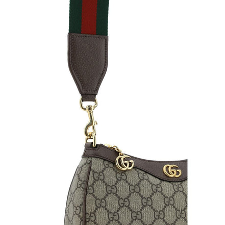 Gucci Geantă de Umăr Maro din Bumbac