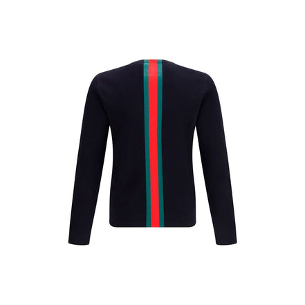 Gucci Blue Cotton Sweater