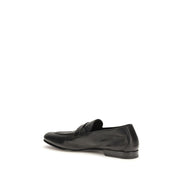 Tom Ford Black Calf Leather Slip-On Loafers