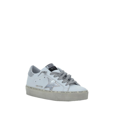 Golden Goose White Hi Star Low Top Sneakers