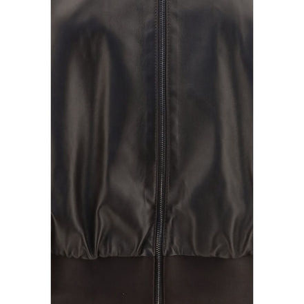 Gucci Bomber Maro din Piele de Miel