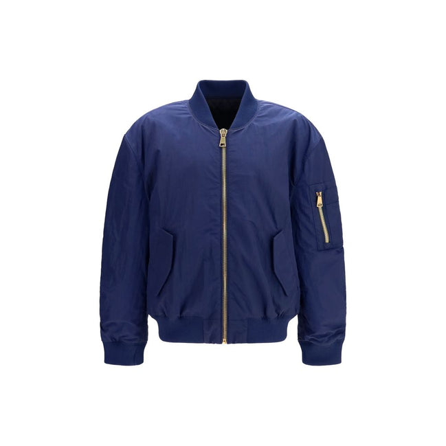 Balmain Blue Bomber Jacket