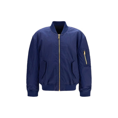 Balmain Blue Bomber Jacket